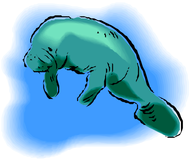 Sea Cow Clipart (750x626), Png Download