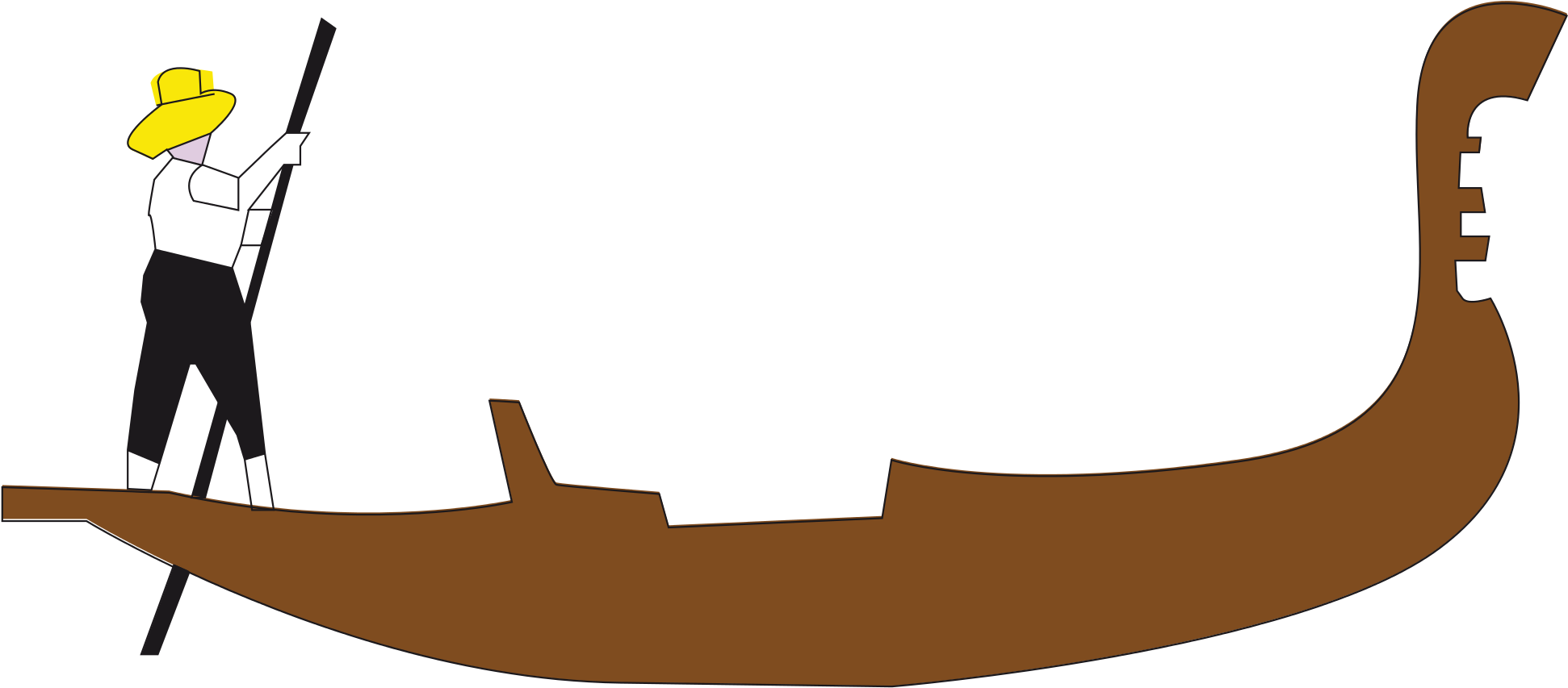 World Landmarks Icons - Gondola Clip Art - Png Download (1942x853), Png Download