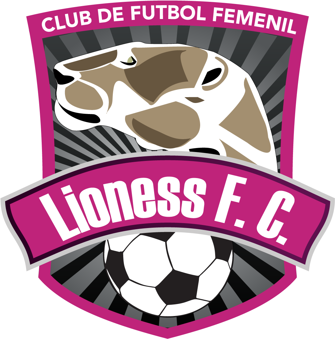 Lioness Fc , Png Download Clipart (1093x1106), Png Download