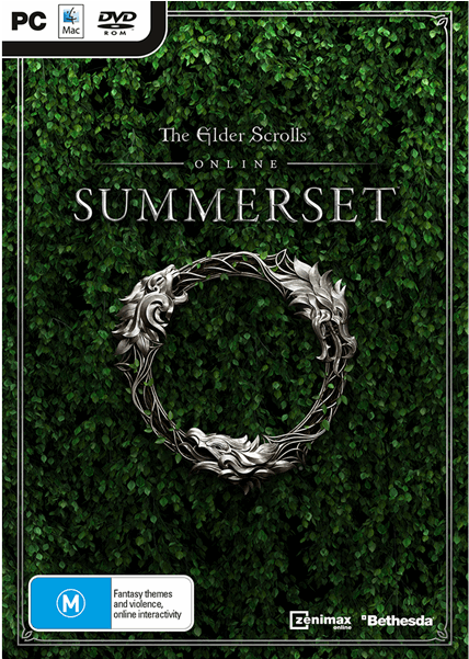 The Elder Scrolls Online - Elder Scrolls Online Summerset Cover Clipart (600x600), Png Download