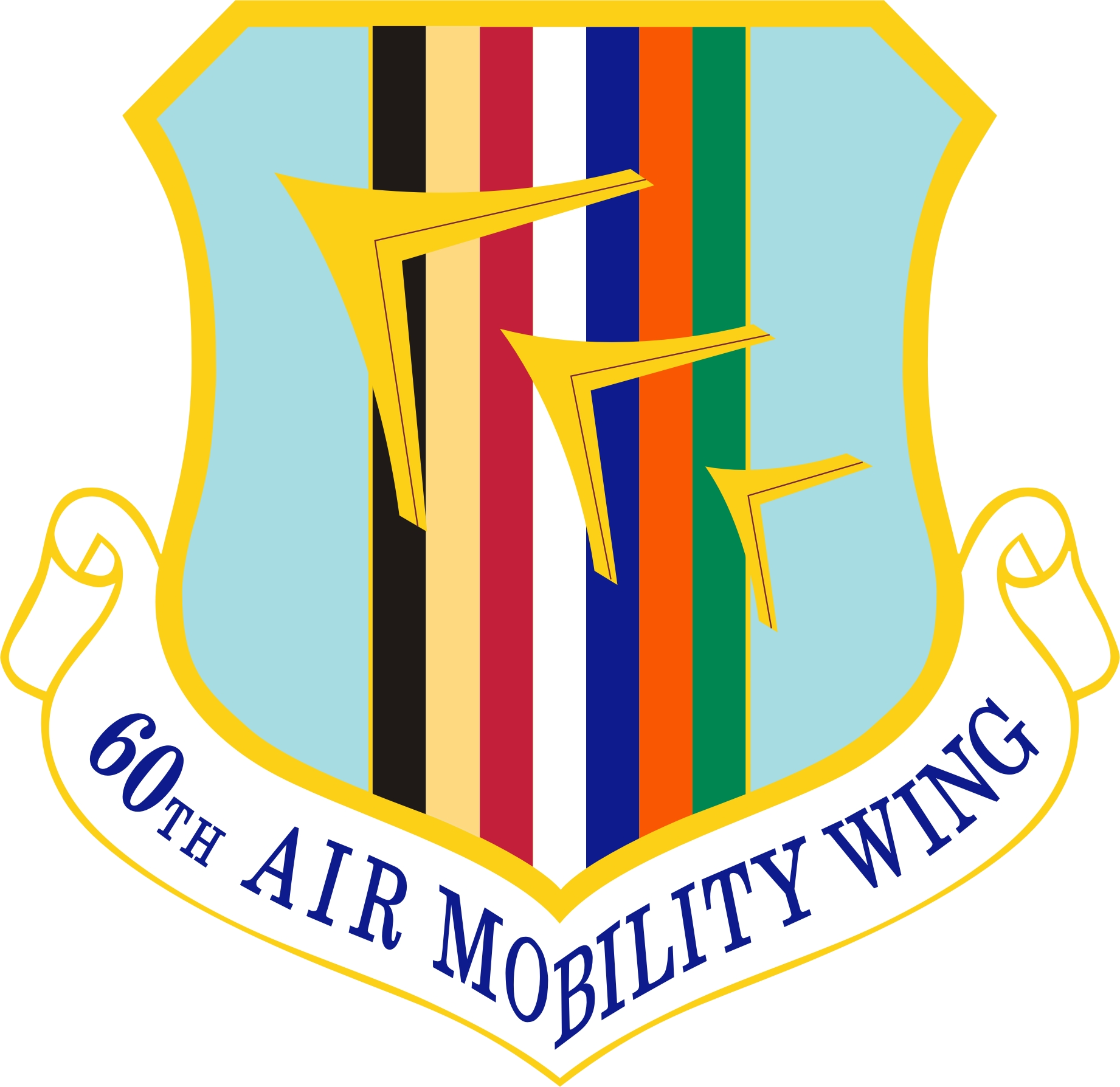 60th Air Mobility Wing - David Grant Medical Center Logo Clipart (1842x1788), Png Download