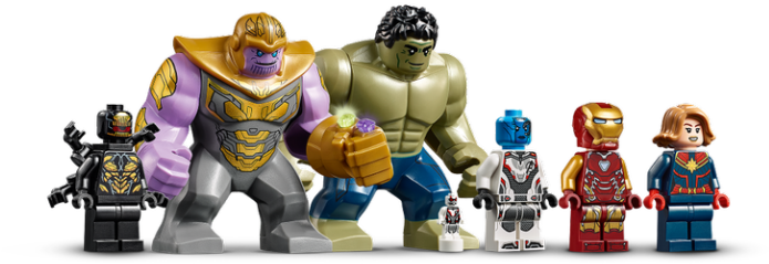 Crush Finding Nemo Png - Avengers Endgame Lego Sets Clipart (1100x617), Png Download