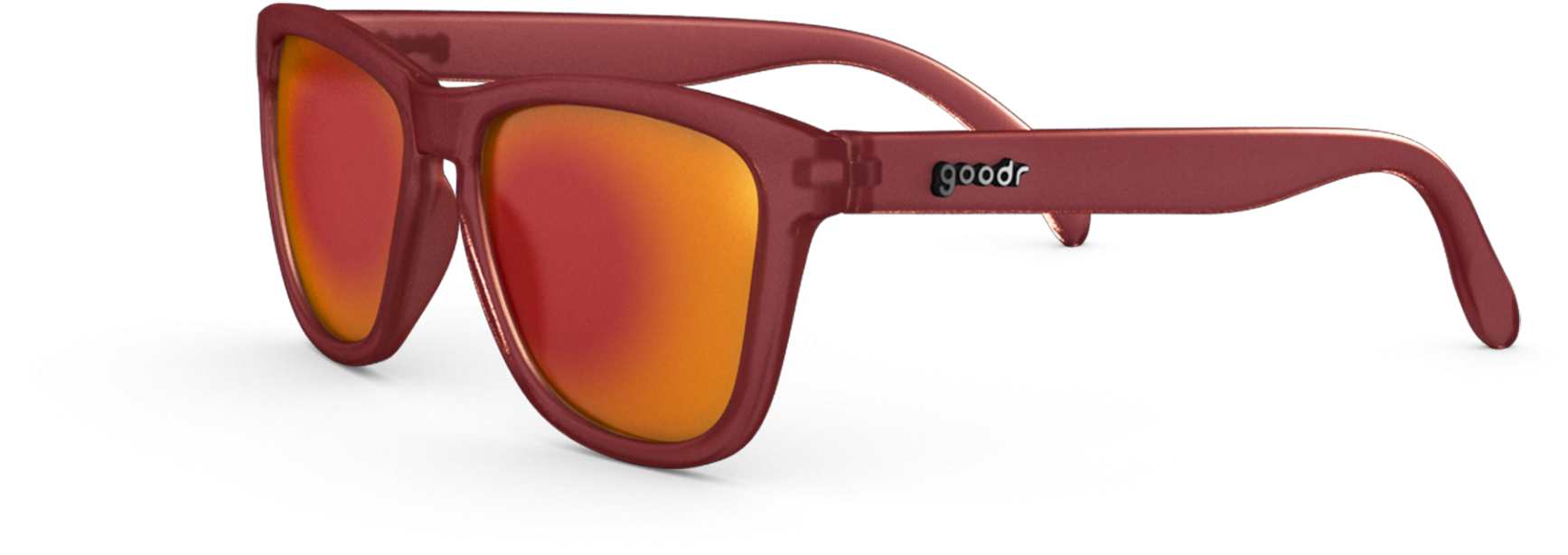 Goodr Sunglasses Og Red - Going To Valhalla Witness Goodr Clipart (1735x615), Png Download
