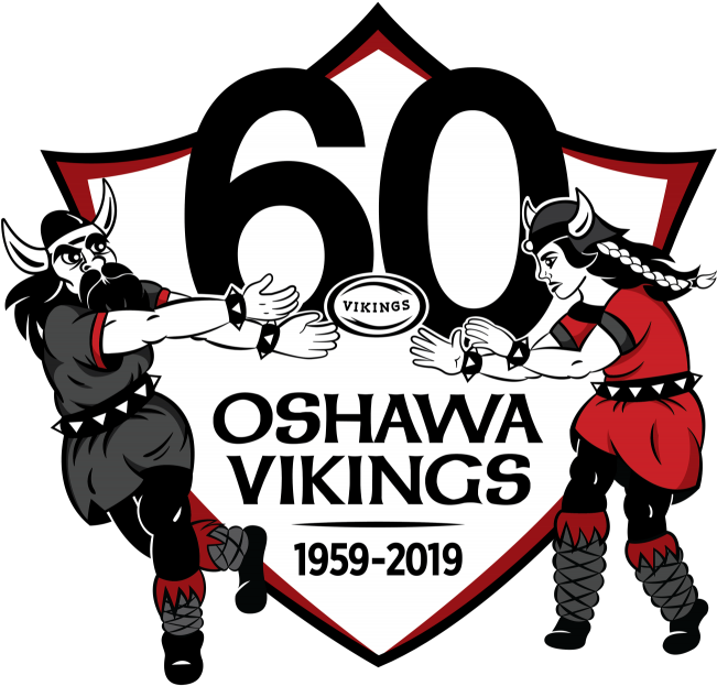 60th Vikings Rugby Club Anniversary - Illustration Clipart (750x751), Png Download