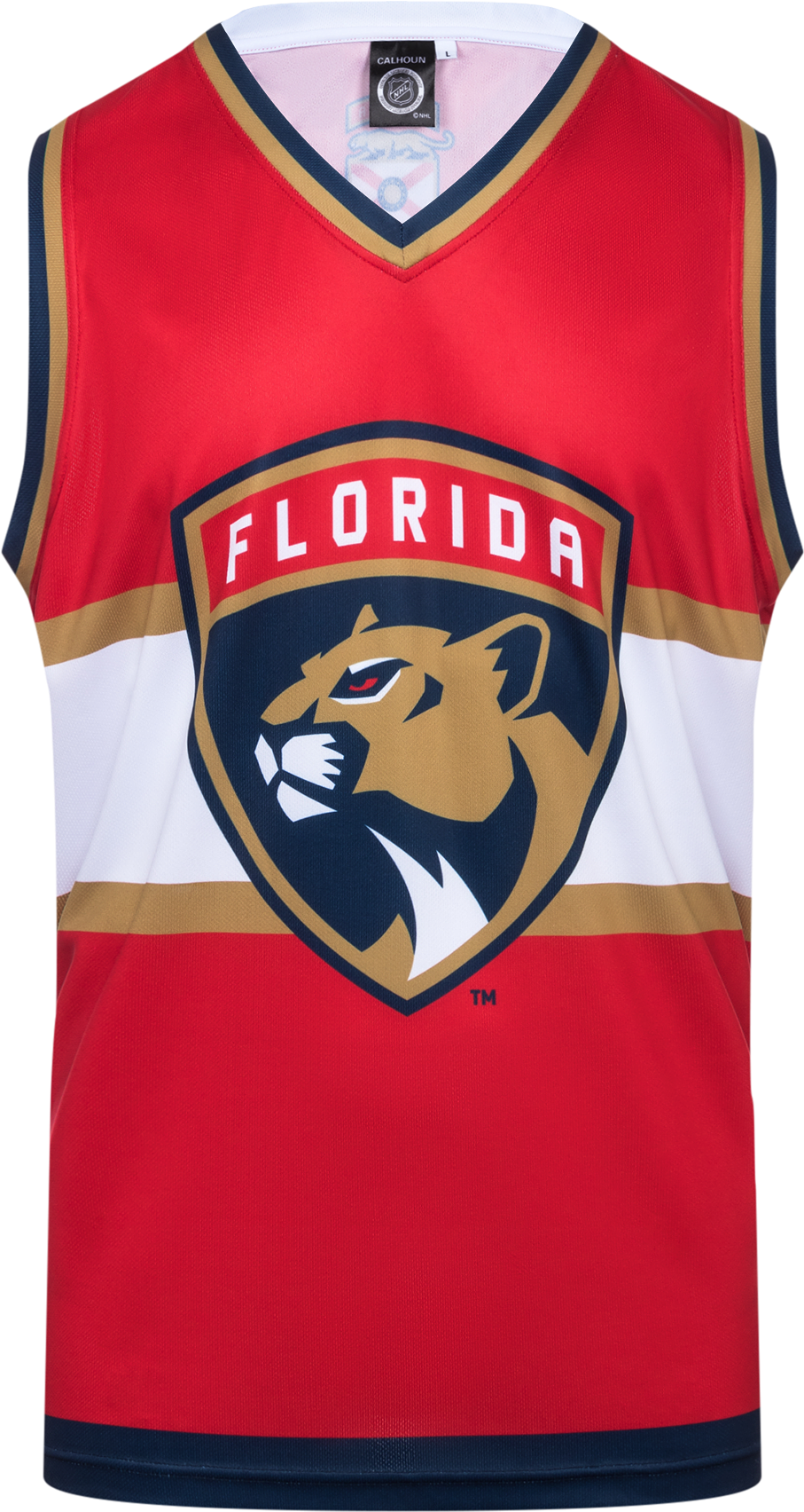 Florida Panthers Hockey Tank - Florida Panthers Logo 2019 Clipart (907x1704), Png Download