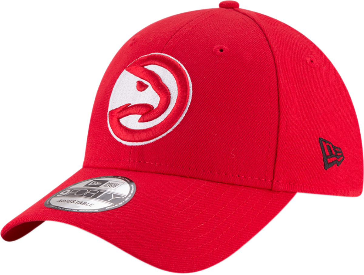Atlanta Hawks 9forty Adjustable Nba The League Red/white - New Era 39 30 Clipart (1200x906), Png Download