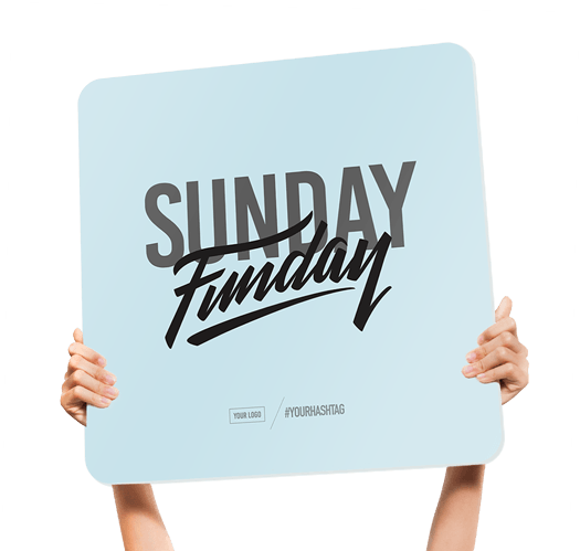 Fun Church Welcome Signs Sunday Funday - Calligraphy Clipart (667x500), Png Download