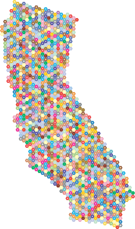 Flag Of California California Republic Computer Icons - California Clipart (443x750), Png Download