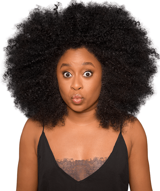 Phoebe Robinson @ Benaroya Hall Illsley Ball Nordstrom - Afro Clipart (634x755), Png Download