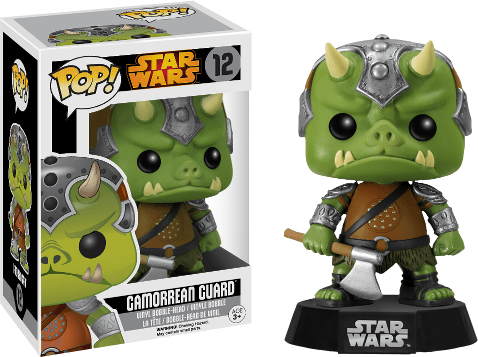 Star Wars - Gamorrean Guard Funko Pop Clipart (956x715), Png Download