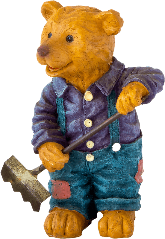 Clay Figure Png , Png Download - Teddy Bear Clipart (551x799), Png Download