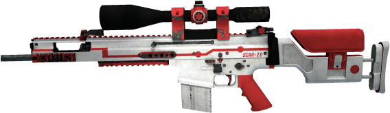 Dual Berettas - Cs Go Scar 20 Skin Clipart (600x600), Png Download
