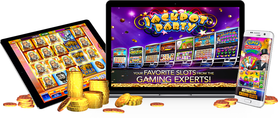 Party From Anywhere - Slot Game Casino Png Clipart (937x399), Png Download