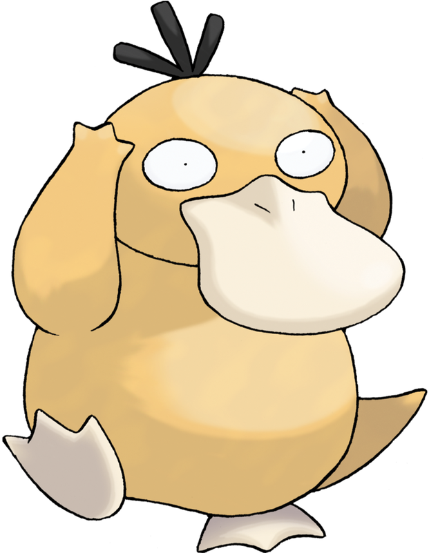Psyduck - 鸭嘴兽 神奇 宝贝 Clipart (800x800), Png Download