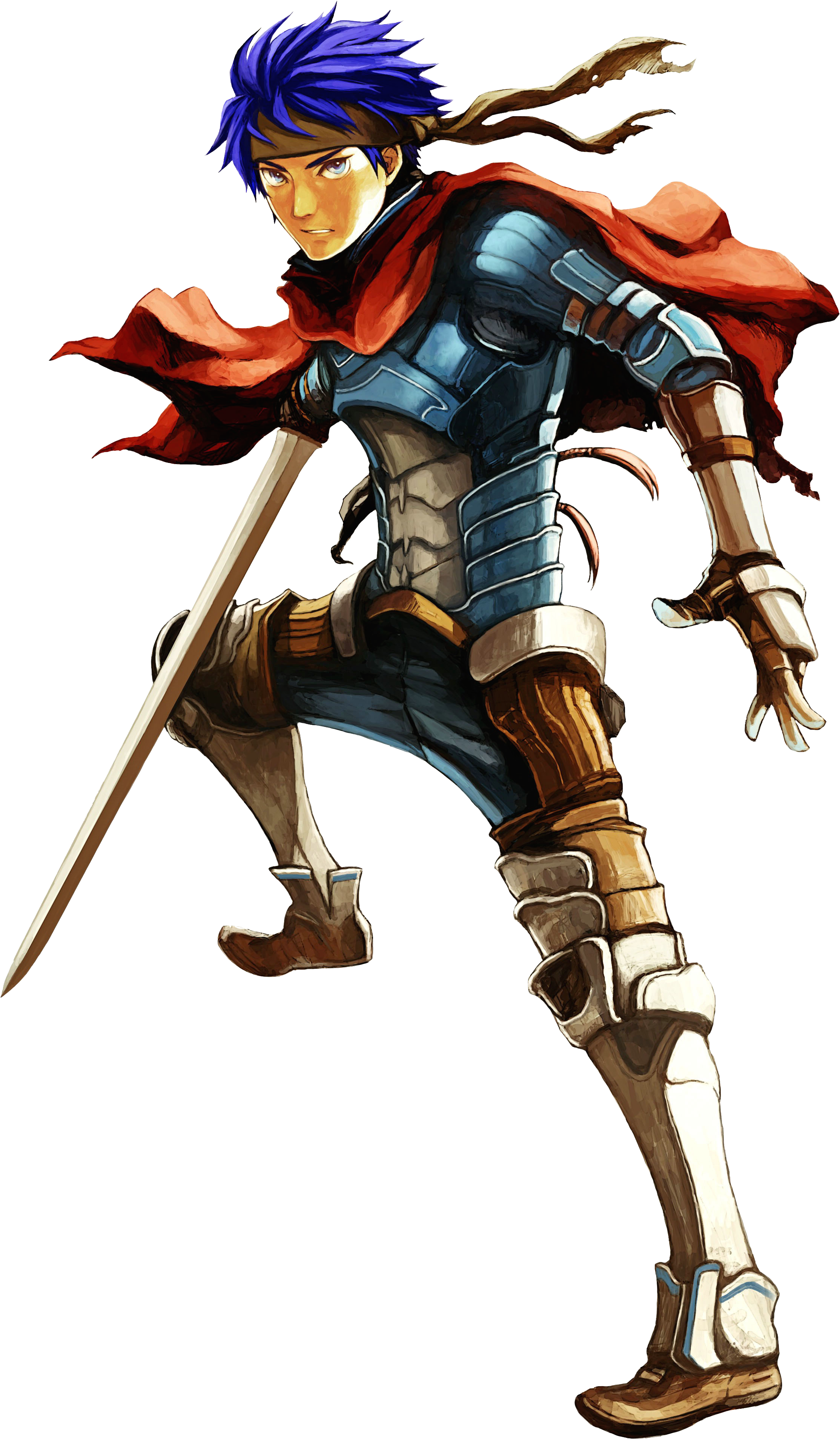 ) - Ike Fire Emblem Axe Clipart (2273x3864), Png Download
