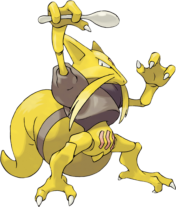 Kadabra - Kadabra Pokemon Evolution Clipart (853x853), Png Download