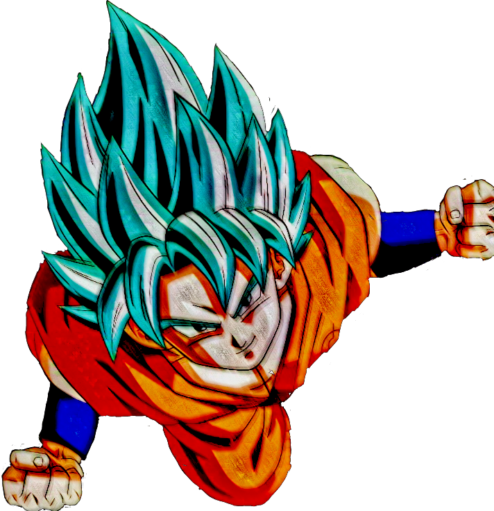 #dbz #goku #badass - Dragon Ball Z Png Hd Clipart (712x736), Png Download