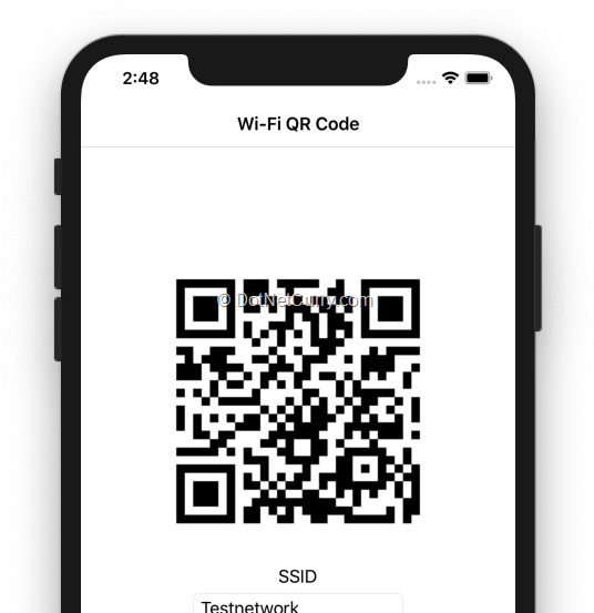 Barcode Ios View - Qr Code Clipart (560x561), Png Download