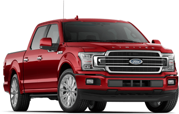 2019 Ford F-150 Limited - 2019 Ford F 150 Limited Red Clipart (768x425), Png Download
