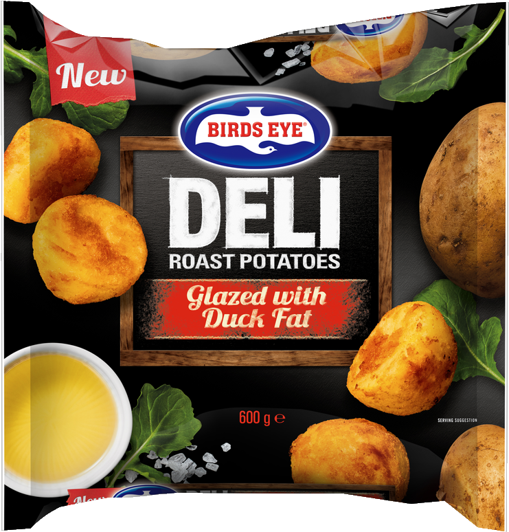 Deli Seasoned Potato - Garlic And Rosemary Chips Clipart (768x800), Png Download