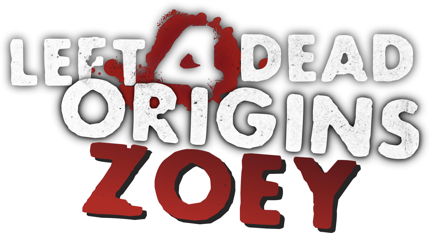 Sacrifice Comic Zoey, Comic Zoey, Sacrifice Zoey, Flashback - Left 4 Dead Font Clipart (1750x949), Png Download