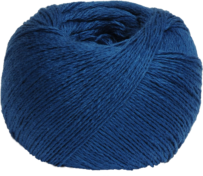 Nautical Blue 100% Cotton 50g 3ply - Wool Clipart (1000x1000), Png Download