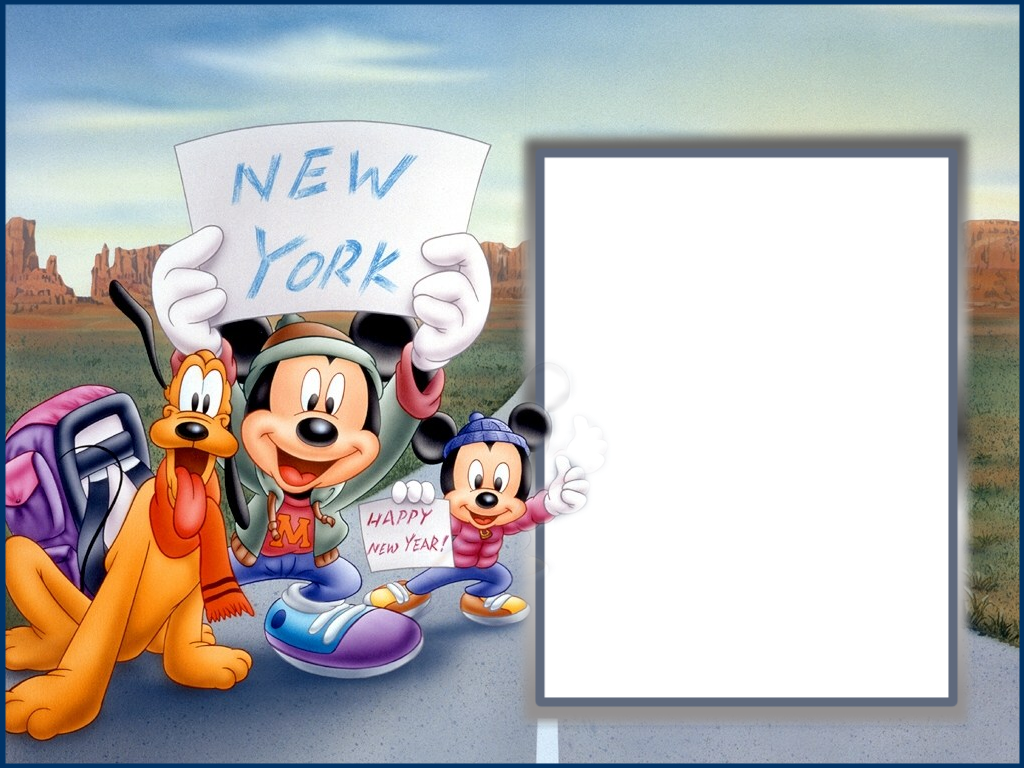 Molduras Png Infantil Car Interior Design - Mickey Mouse Clipart (1024x768), Png Download