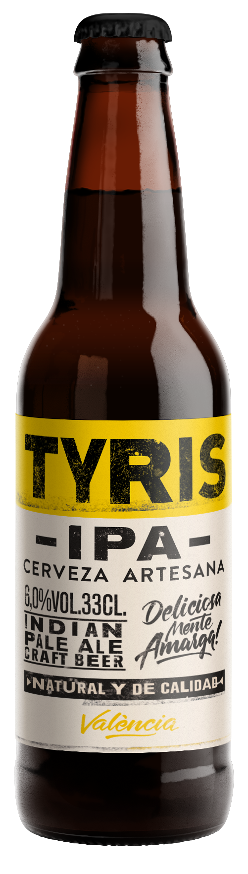 Tyris Ipa Ⓒ - Glass Bottle Clipart (525x1774), Png Download