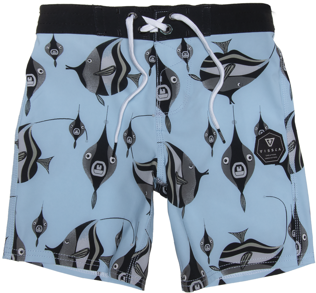 Coral Reefer 13" Kids Boardshort - Board Short Clipart (1440x1440), Png Download