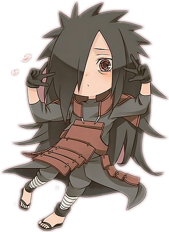 #madara Uchiha - Naruto Madara Uchiha Chibi Clipart (554x762), Png Download