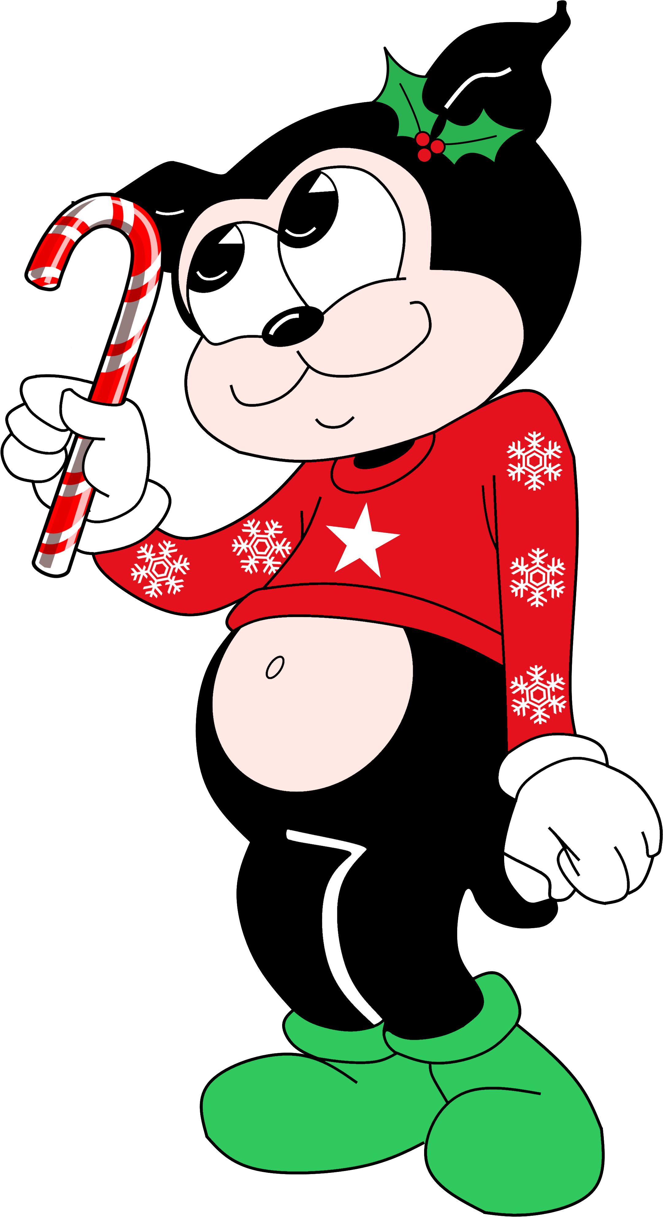 Betty Boop Images Anime Christmas Casual Render Hd - Betty Boop Christmas Clipart (2359x4002), Png Download
