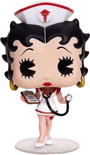 Funko Pop Betty Boop Nurse 1 - Funko Pop Betty Boop Angel Clipart (709x709), Png Download