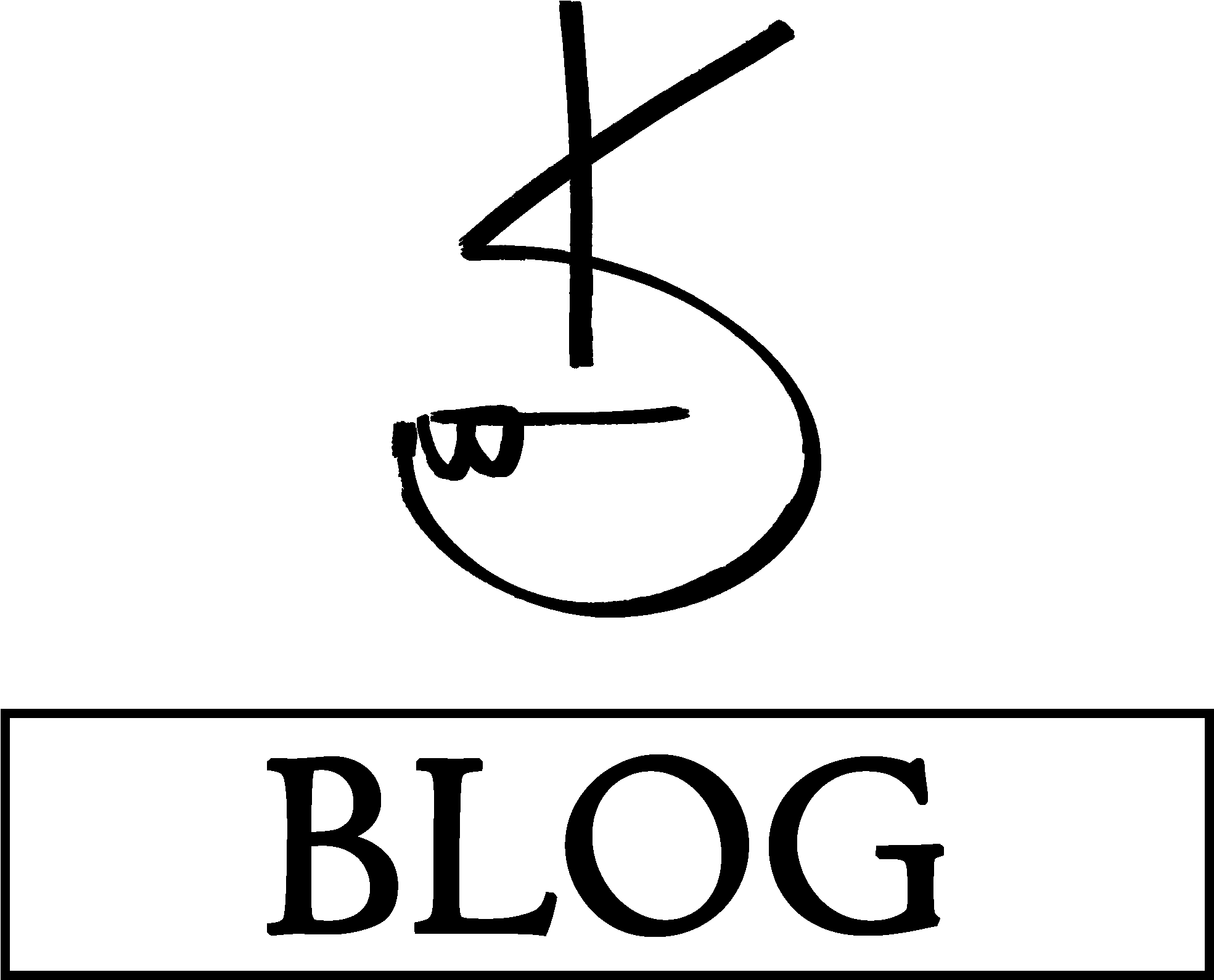 Ks Blog Png Blk - Line Art Clipart (2160x2160), Png Download