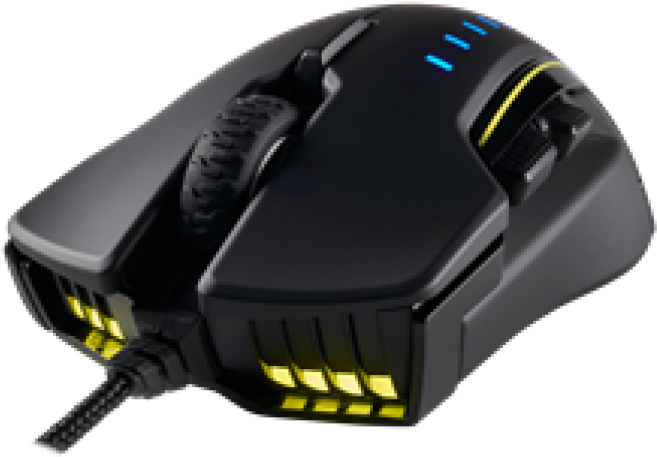 Corsair Glaive Rgb Gaming Mouse 16k Dpi Clipart (800x800), Png Download