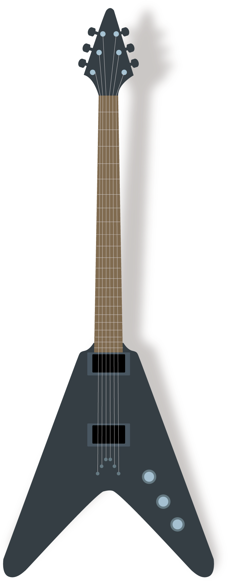 Guitar Clipart Png Image - Guitar Transparent Png (903x2010), Png Download