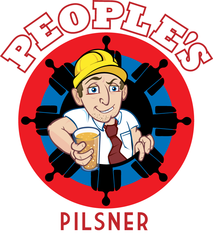 People's Pilsner - People's Pilsner - People's Brewing Company Clipart (708x800), Png Download