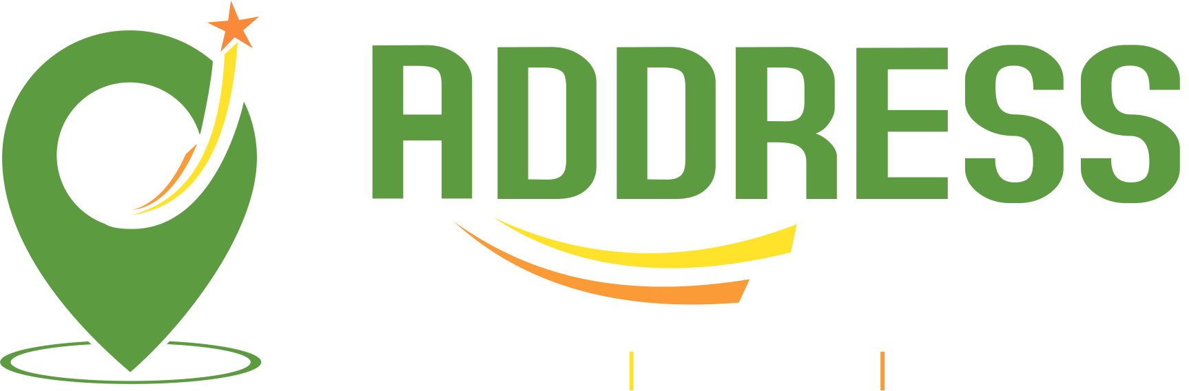 About Address Print - Graphic Design Clipart (1726x568), Png Download