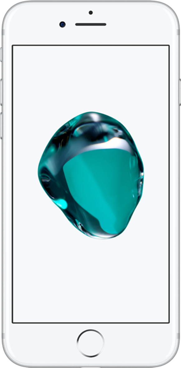 Iphone 7 Png - Iphone 7 Plus Silver 256gb Clipart (1100x1240), Png Download