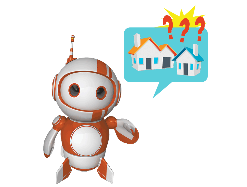 Robix Houses 266993 Edited - Cartoon Clipart (1042x803), Png Download