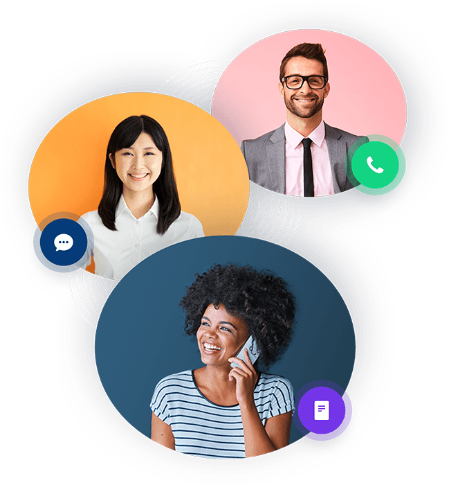 Telzio Business Phone System - Girl Clipart (649x700), Png Download