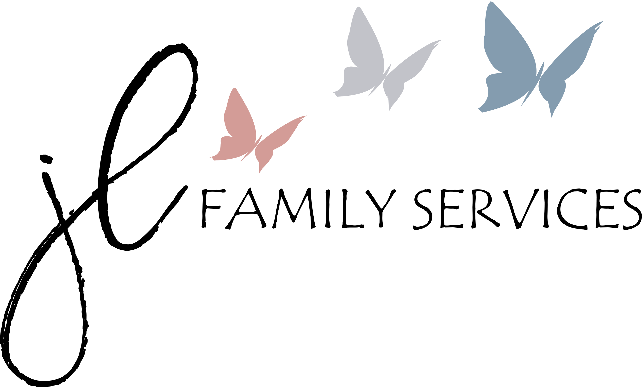 Jl Family Services - Calligraphy Clipart (3000x2000), Png Download