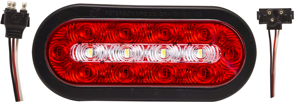 5626130k Oval Sealed Led Combination Stop/turn/tail/back - Light Clipart (1200x1200), Png Download