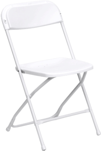 White Plastic Folding Chair - Tom Sachs Nasa Chair Clipart (600x600), Png Download