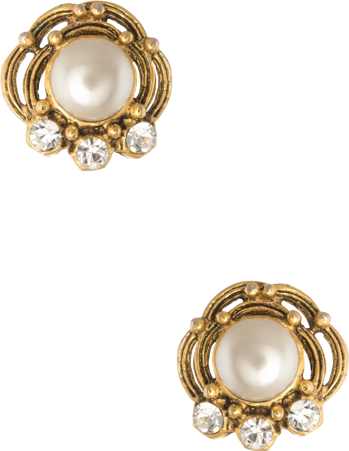 Clip Cc Earrings - Body Jewelry - Png Download (1458x1458), Png Download