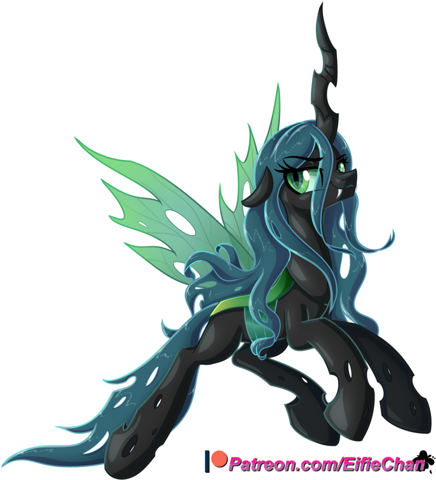 Katakiuchi4u, Changeling, Commission, Female, Patreon, - Illustration Clipart (851x938), Png Download