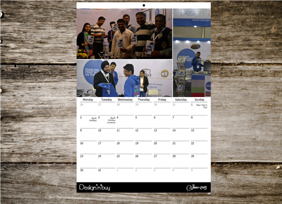 Personalized Calendar - Paper Clipart (988x988), Png Download