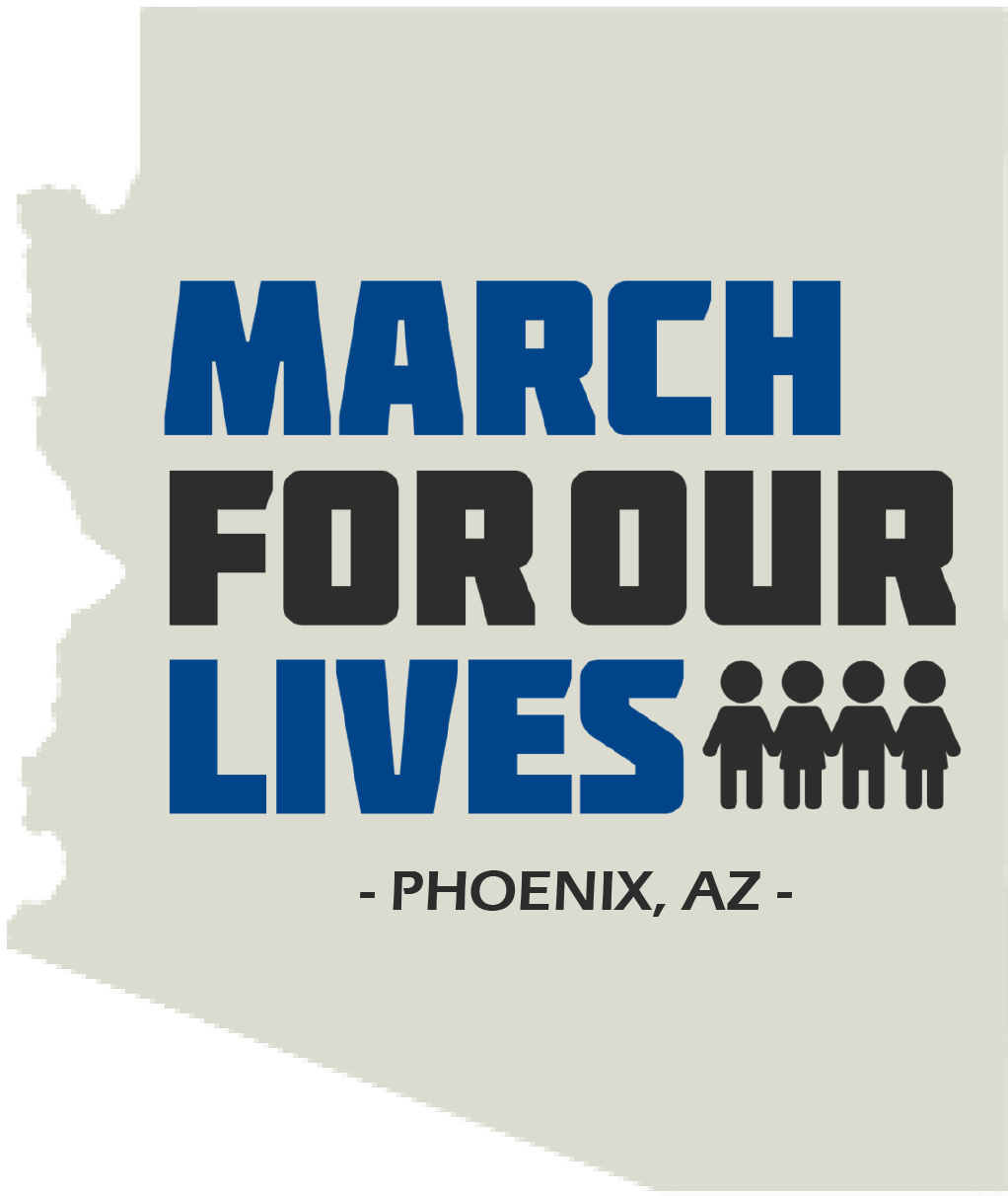 March For Our Lives Arizona Clipart (1500x1500), Png Download