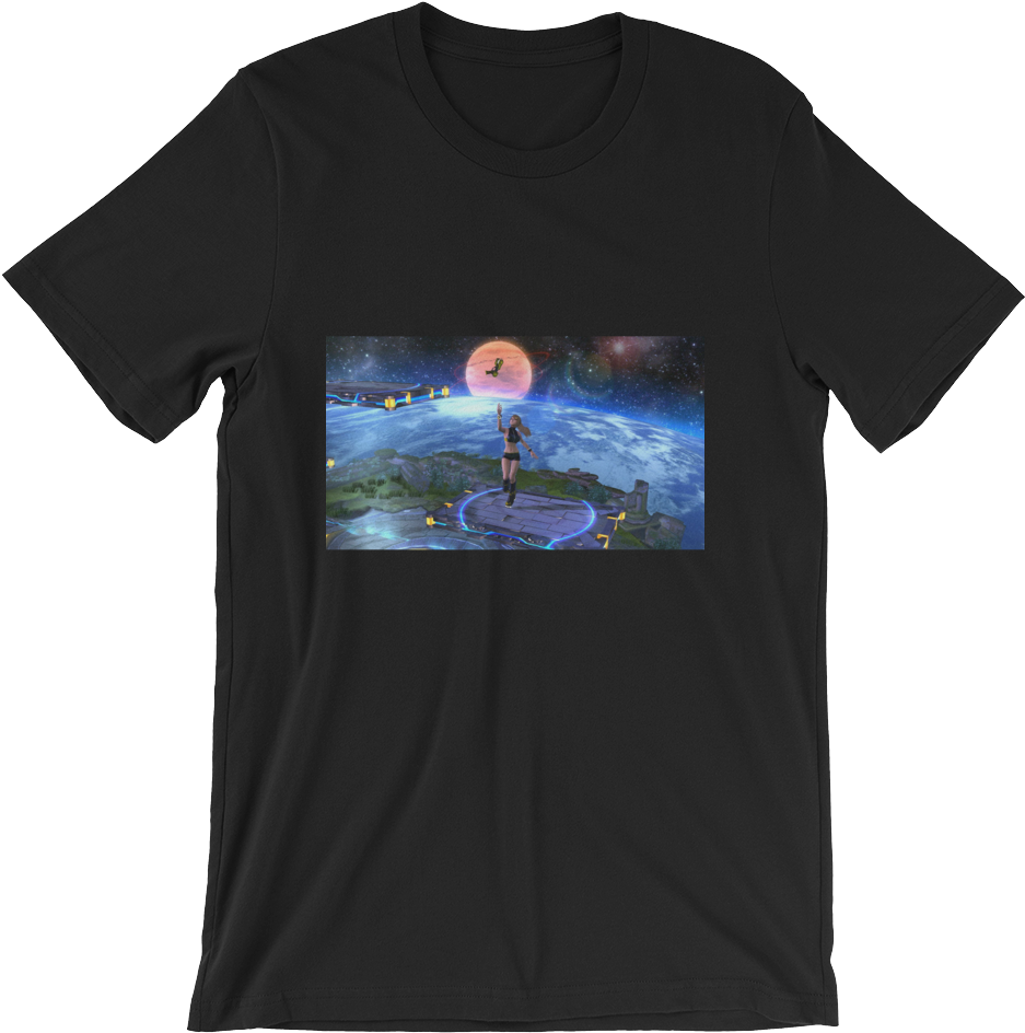 Black Zero Suit Samus Outfit Short Sleeve Unisex T - T-shirt Clipart (937x944), Png Download