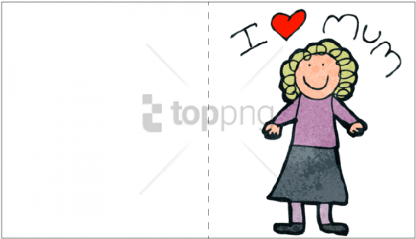Free Png We Believe Your Mom Deserves The Best Quality - Mothers Day Drawings Clipart (850x489), Png Download