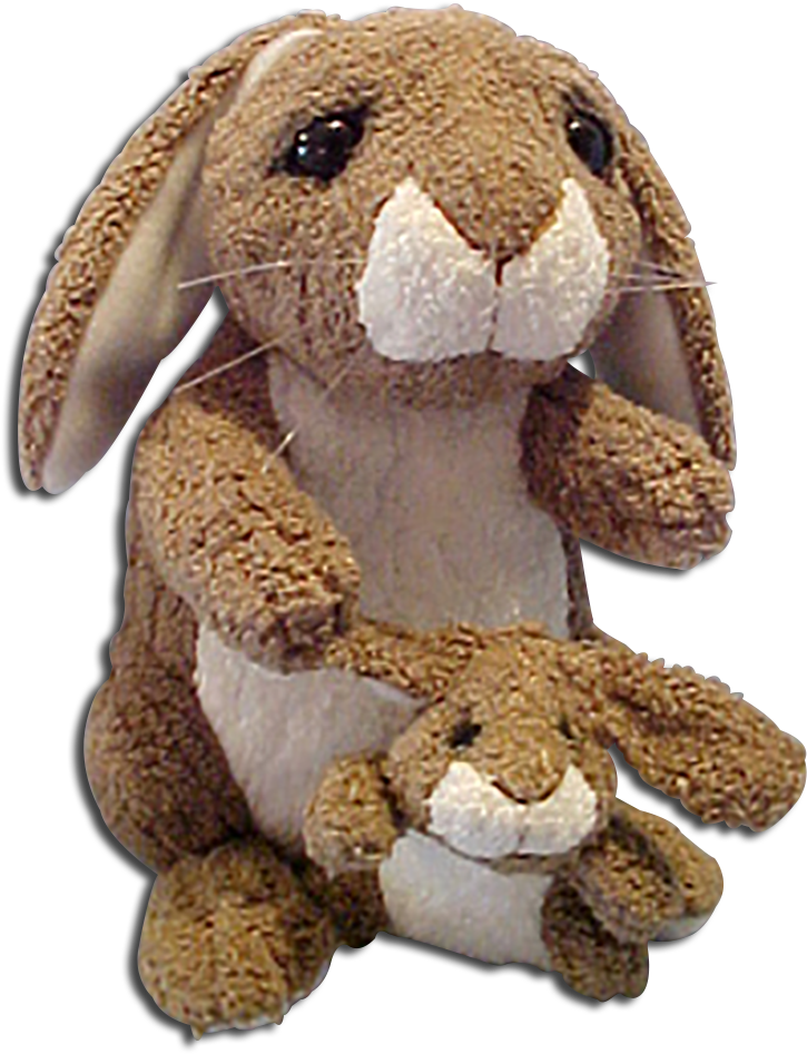 Lou Rankin Plush Teenie Weenies Beatrice Bunnies Clipart (762x1000), Png Download